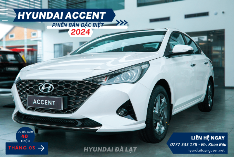 Hyundai Accent Bản Đặc Biệt 2024
